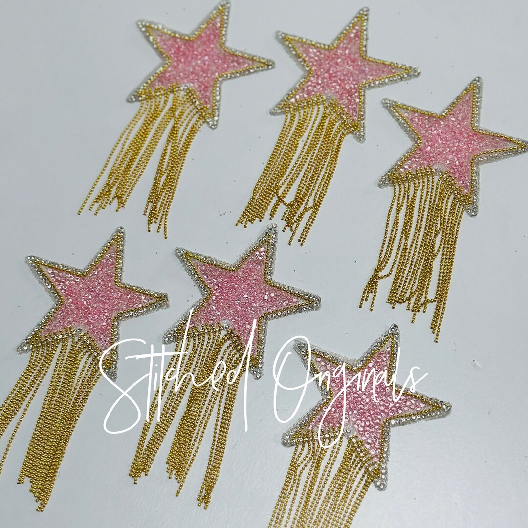 Cotton Pink Star Patch Must Have
