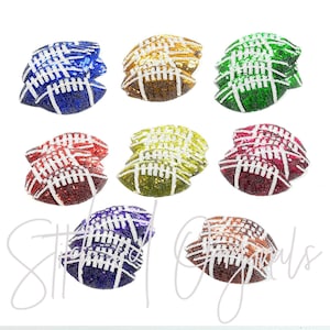 Sequin Football Patch, Iron On Patch, Sequin Patch, Football