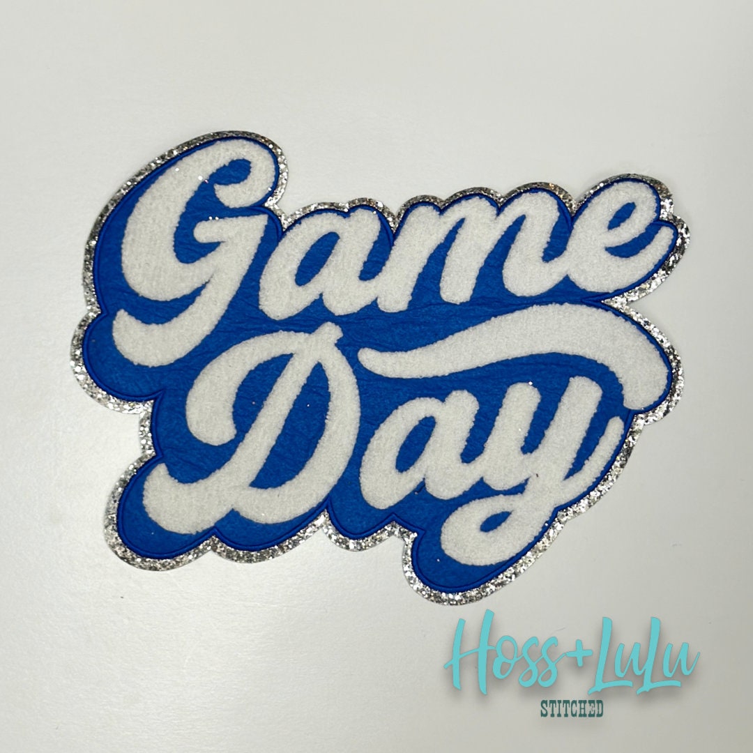 Blue and Gold Party Activity Patch