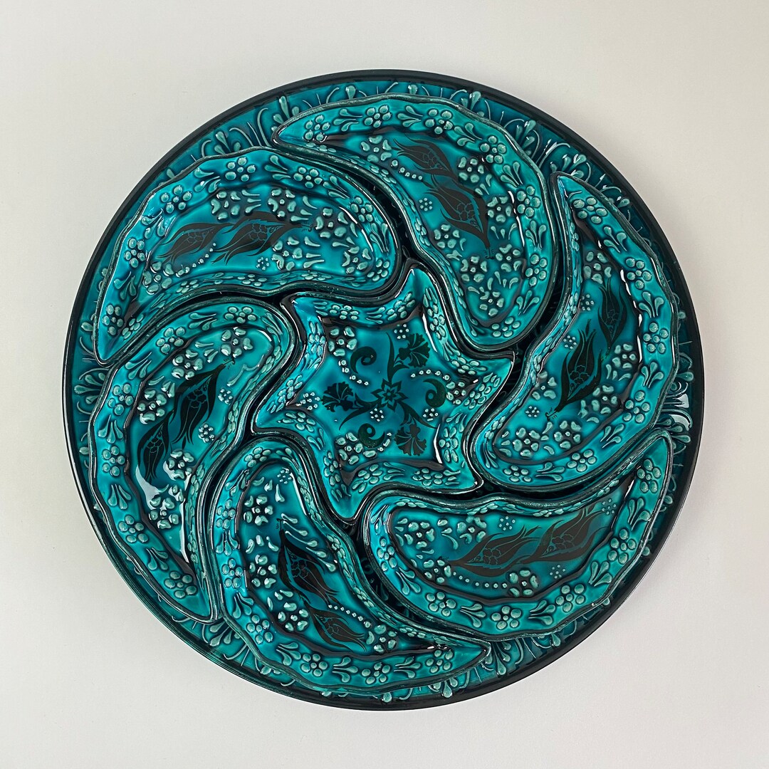 Handmade Ceramic Snack Serving Set, Food Safe Pottery Bowl and Plate, Handmade Home Decor