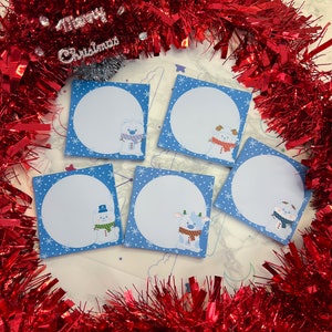 Cute Snowman Notepad - Winter Themed Memo Pad for Holiday Planning, Notes, and To-Do Lists - Seasonal Stationery Gift