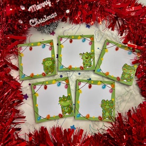 Festlicher Weihnachtsbaum-Notizblock - Perfekt für die Urlaubsplanung und Notizen - Saisonales Briefpapier, niedlicher Weihnachtsnotizblock, Journaling-Planer