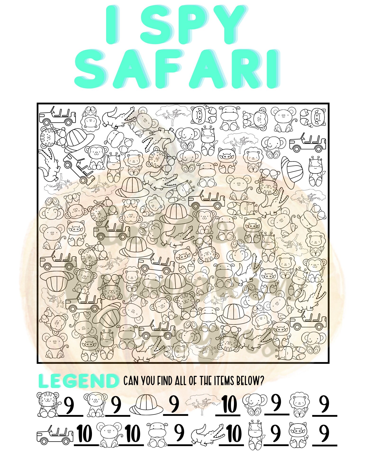 I Spy Road Trip Game Road Trip Printable Travel Game Download Road Trip