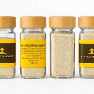 Umami Mushroom Seasoning 2-Pack – Gourmet Spice Blend – Savory Cooking Gift Set – Lion’s Mane & Oyster
