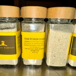 Umami Mushroom Seasoning 3-Pack – Artisan Spice Gift Set – Small Batch Mushroom Blend – Lion’s Mane & Oyster