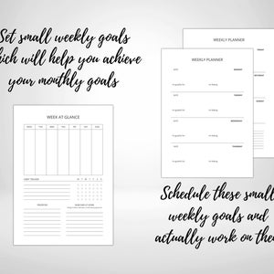 Japanese Planner Bundle Minimalist Printable, Find Your Ikigai, Kaizen ...