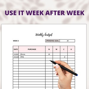 Kakeibo Journal, Budget Journal, Classic Happy Planner Inserts, Classic ...