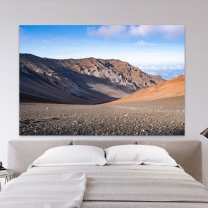 Haleakala National Park Photo: Maui Volcanic Crater Landscape Metal Print