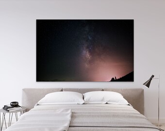 Metal Print - Milky Way Galaxy Photography, Flagstaff, Arizona Sky