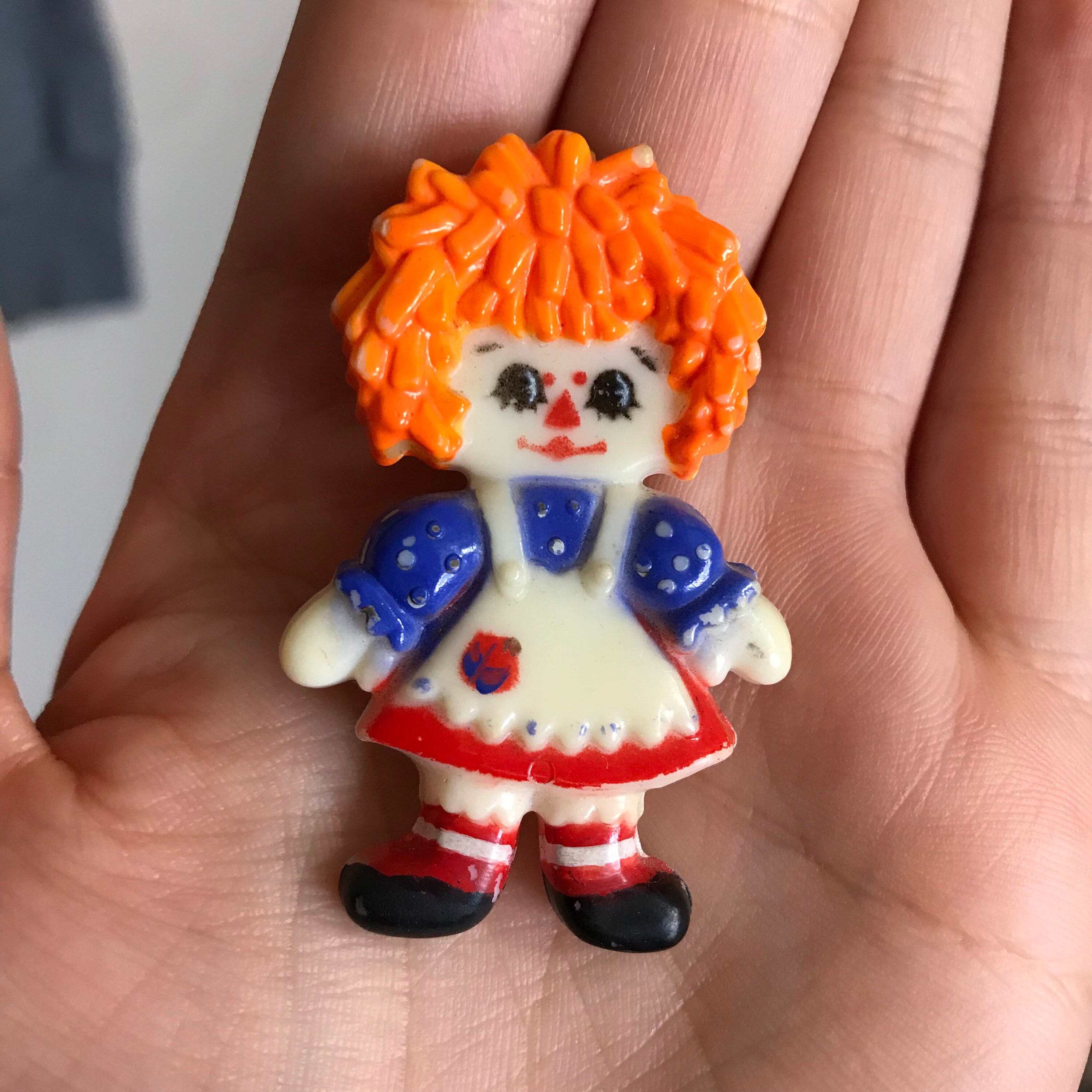 Raggedy Ann and Andy Play Time R6941 Cup Mug Set of 3 3.5” PLUS