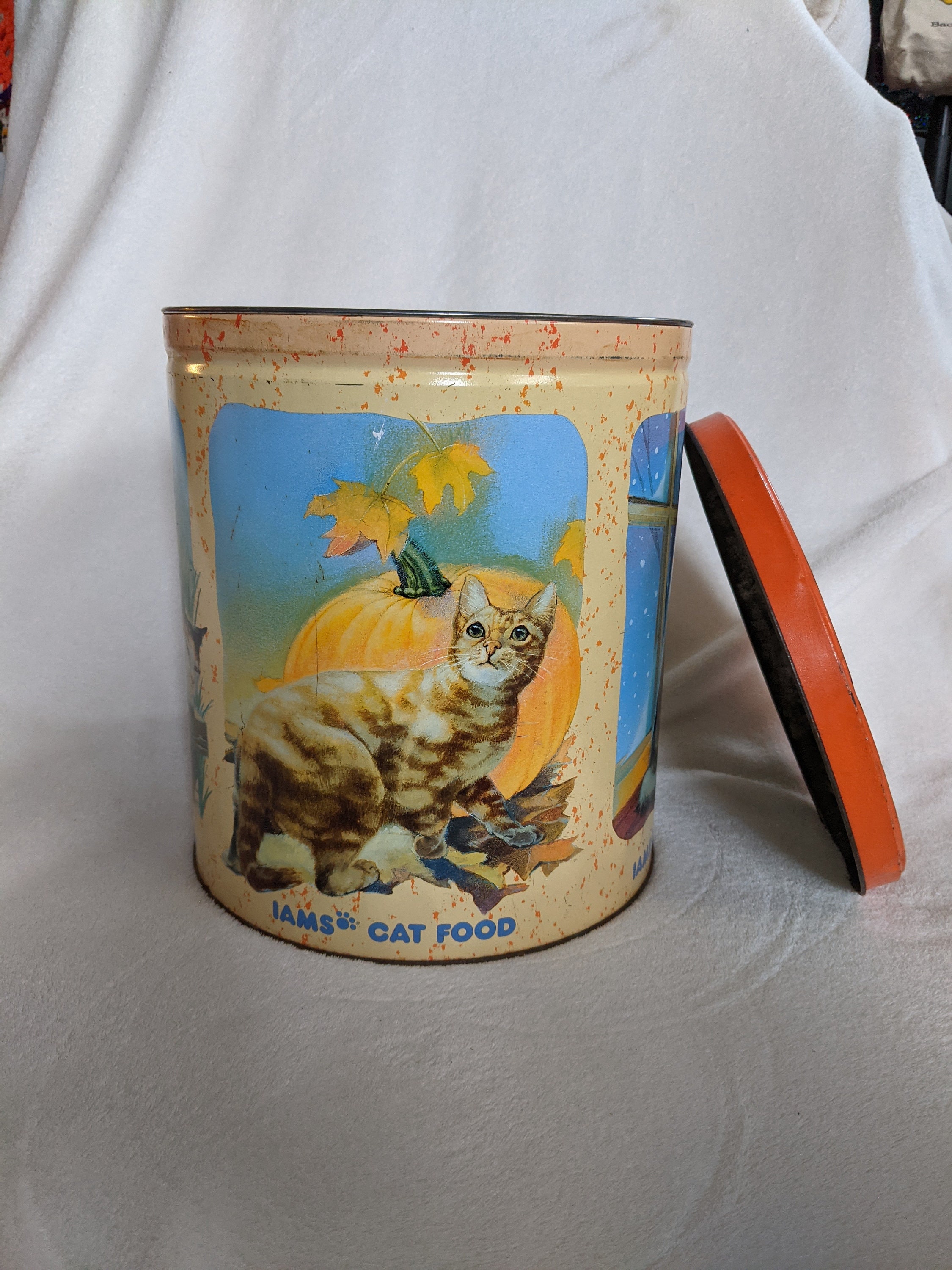 Iams cat food tin cheap