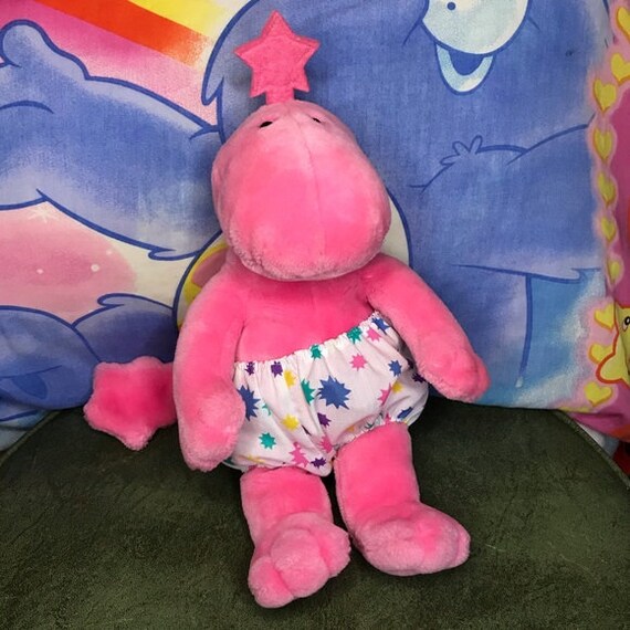 Rare ZWIBBLE DIBBLE GUND Dinosaur Star 