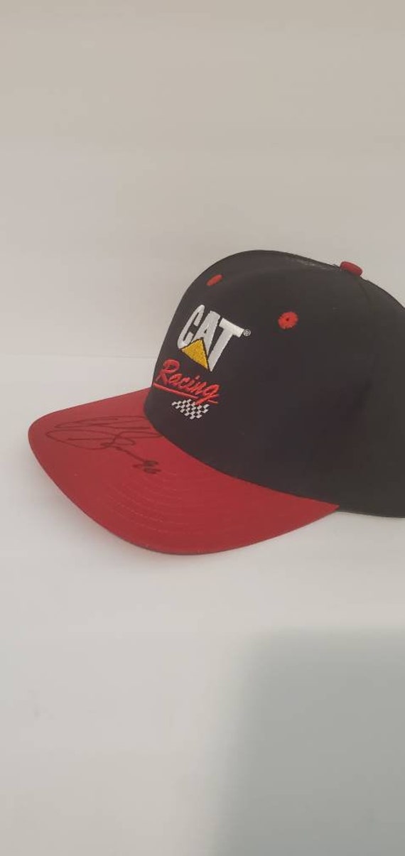 90's Nascar Cat Racing signed hat. New! - image 3