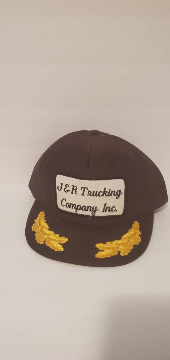 70's true vintage trucker hat. With scrambled egg 