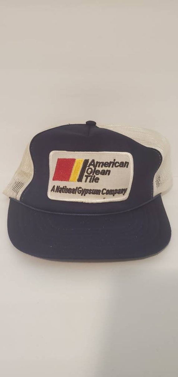 80's American clean tile company vintage hat. Rare