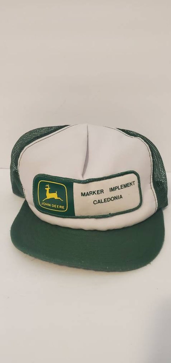 Casquette De Bûcheron John Deere Trapper – Vintage USA – Rare – Originale Années 50-80