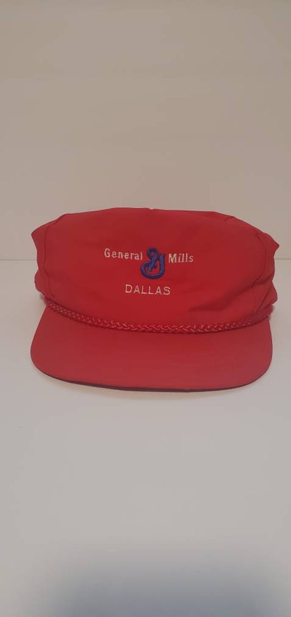 1970's vintage General Mills Dallas rope style hat