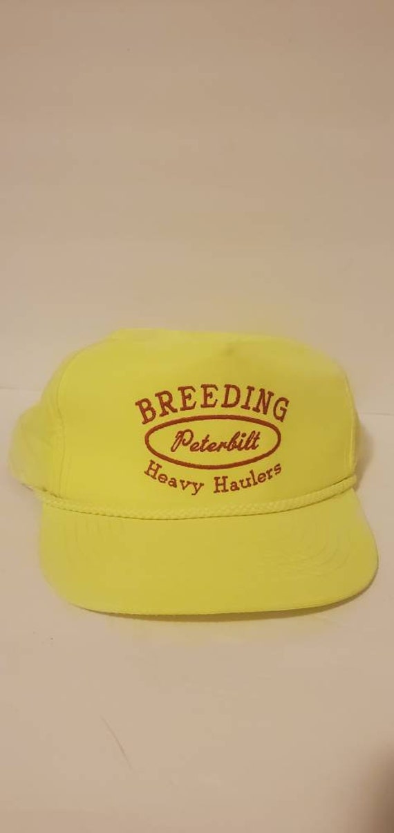 Rare 80's vintage Peter built heavy haulers hat. - image 1