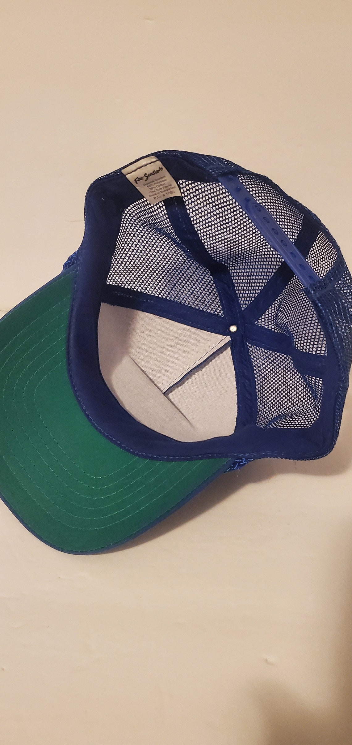 80's Vintage Trucker Style Rope Hat in Perfect Condition! - Etsy