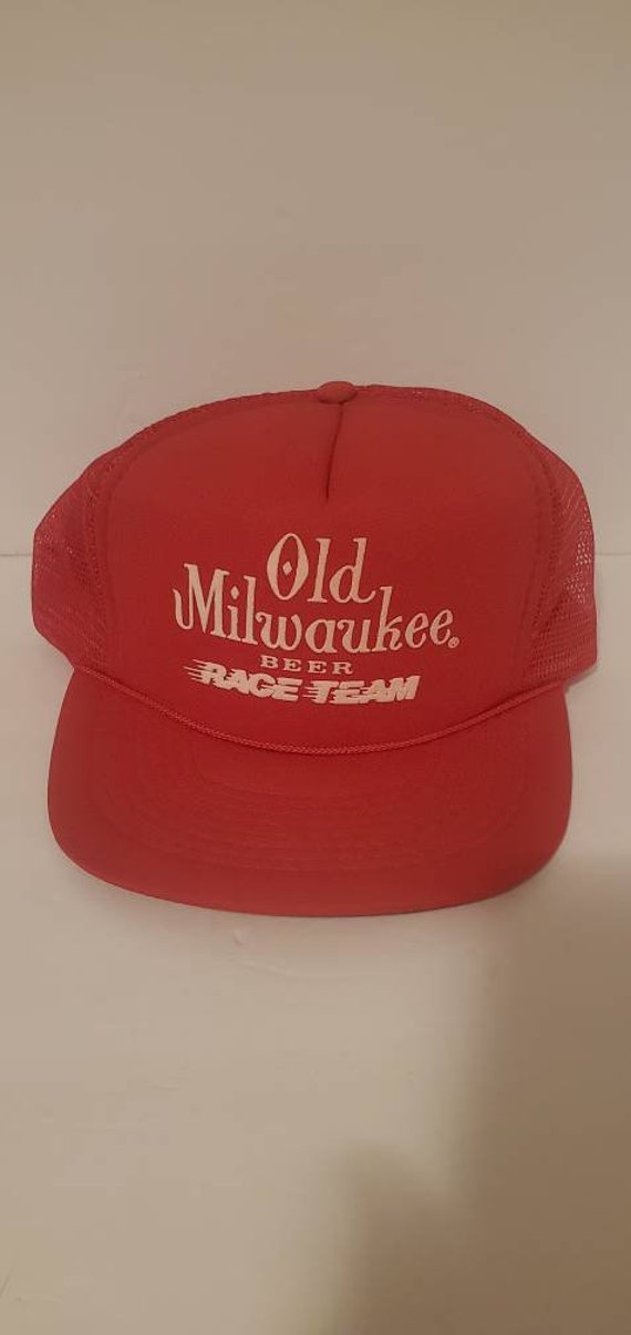 Verry rare Vintage 80's Old Milwaukee Beer racing 
