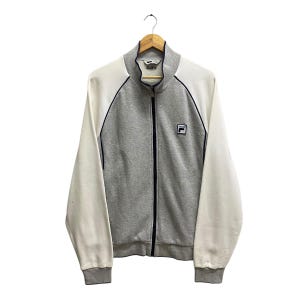 Vintage Fila Sport Usa Sweatshirt Fila Biella Italia Crewneck Fila Biella Italia Sweater Pullover Jumper Patches Logo Colour Block XLARGE
