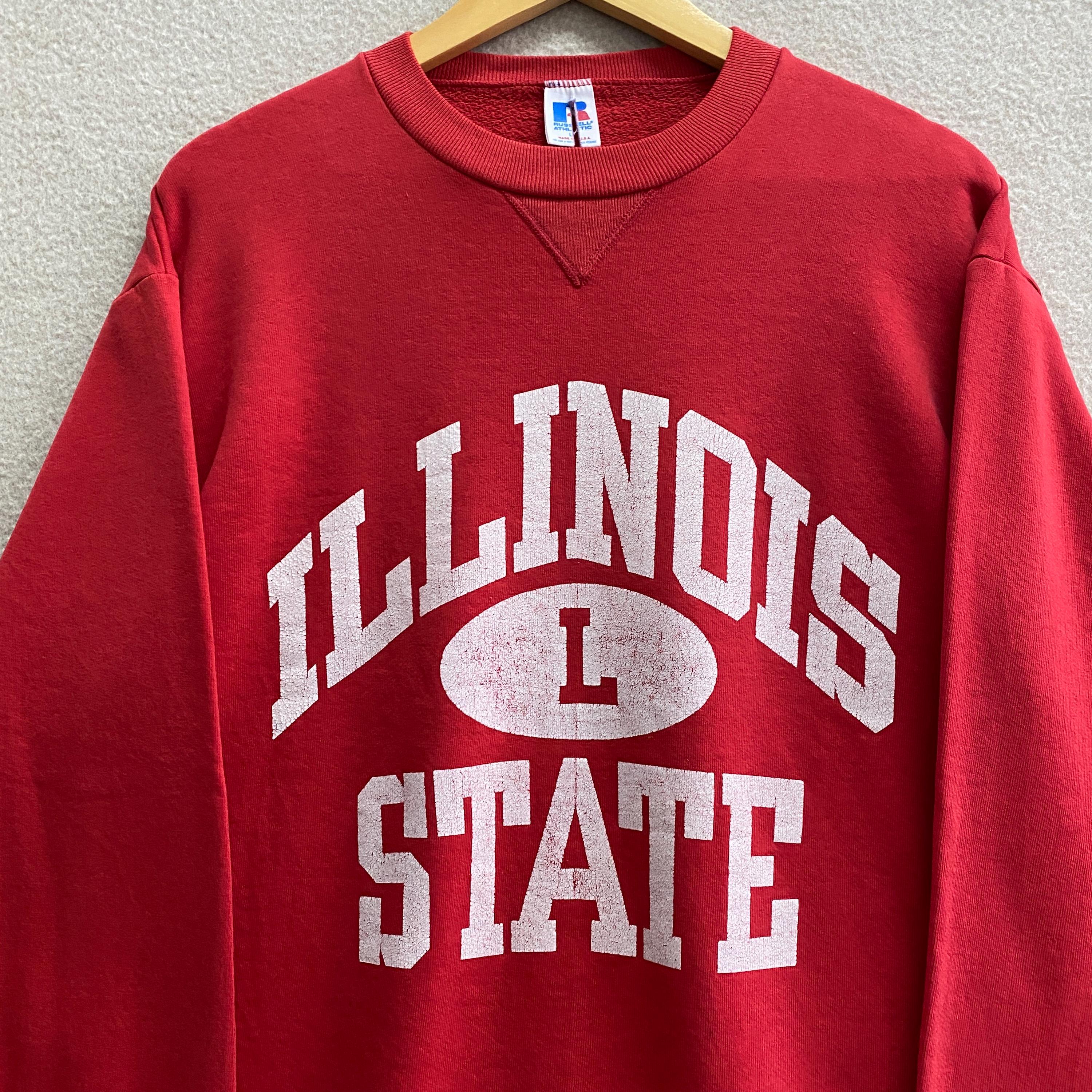90年代ヴィンテージ イリノイ州立大学 スウェットシャツ イリノイ州立