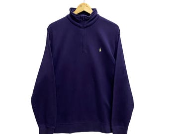 Polo Ralph Lauren Golf Bear Knitted Jumper Blue Men's XL - Etsy
