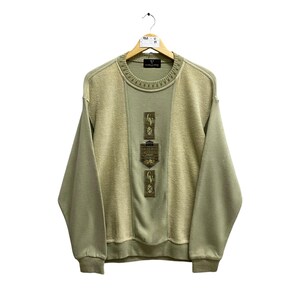 ヴィンテージ 90 年代 Claudio Valentino Paris スウェットシャツ 