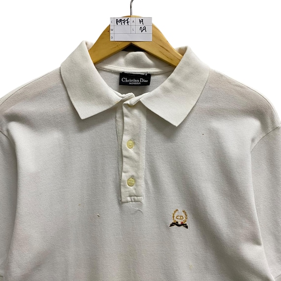 Vintage 90s Christian Dior Polo Shirt Christian Dior Rugby Shirt