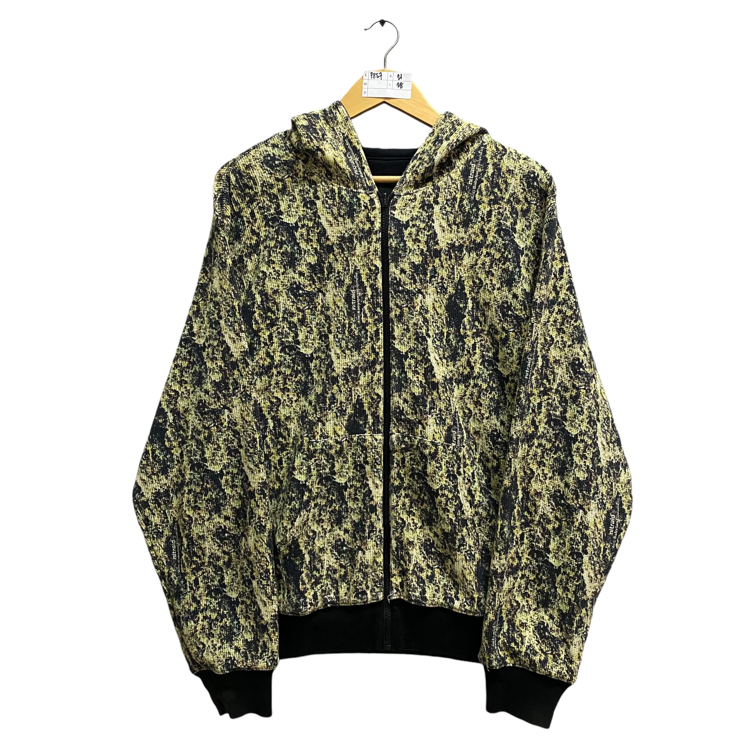 Vintage Japanese Brand Nitraid Reversible Hoodie Nitraid Crewneck 