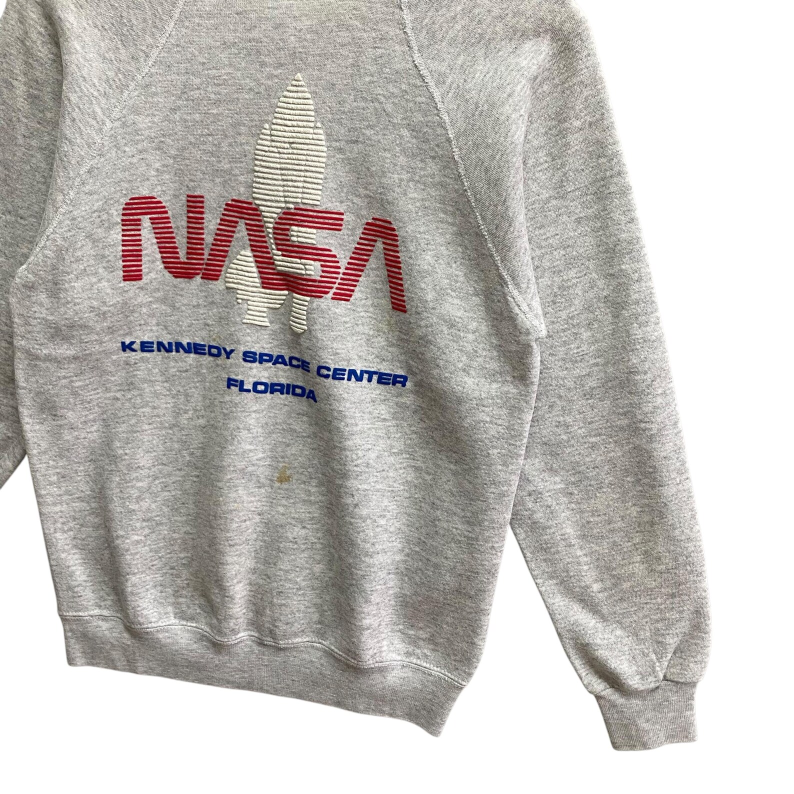 Vintage 90's Nasa Kennedy Space Center Florida Sweatshirt Nasa Crewneck ...