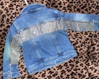 bling denim jacket