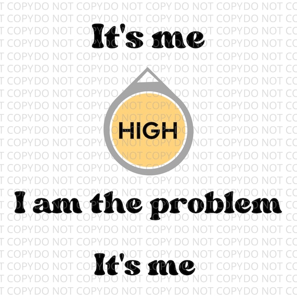 It's Me High SVG, PNG Inspired T1D Digital File Type 1 Diabetes, Instant Download Digital File