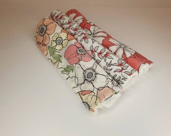 Organic fabric and bamboo towelling face wash cloths | flannel | make-up removing | beauty gift | eco friendly living