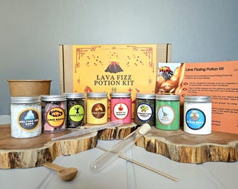 Lava fizzing potion kit