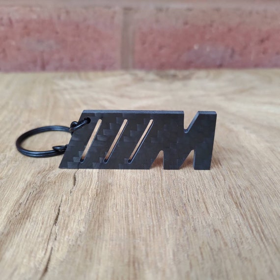 BMW Msport Keyring Genuine Carbon Fibre Keyring Keychain Etsy
