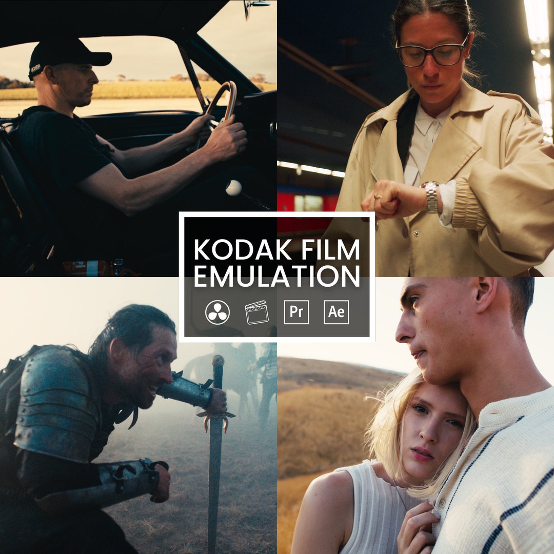 10 Kodak Film Emulation Luts Color Grading Video and Photo Mobile