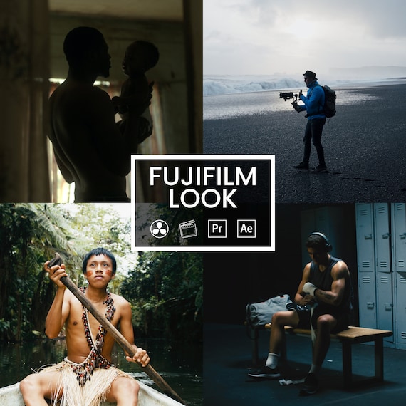 Fujifilm Look LUTs for Video & Photo - 10 Film Emulation Color Presets for Premiere, DaVinci