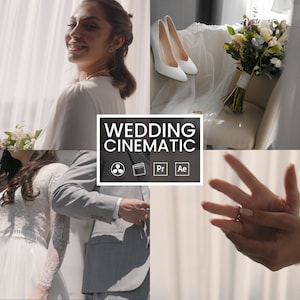 15 Wedding Cinematic LUTs | Color Grading | Video and Photo | Mobile Desktop | Adobe After Effects | Premiere Pro | Da Vinci | Final Cut Pro