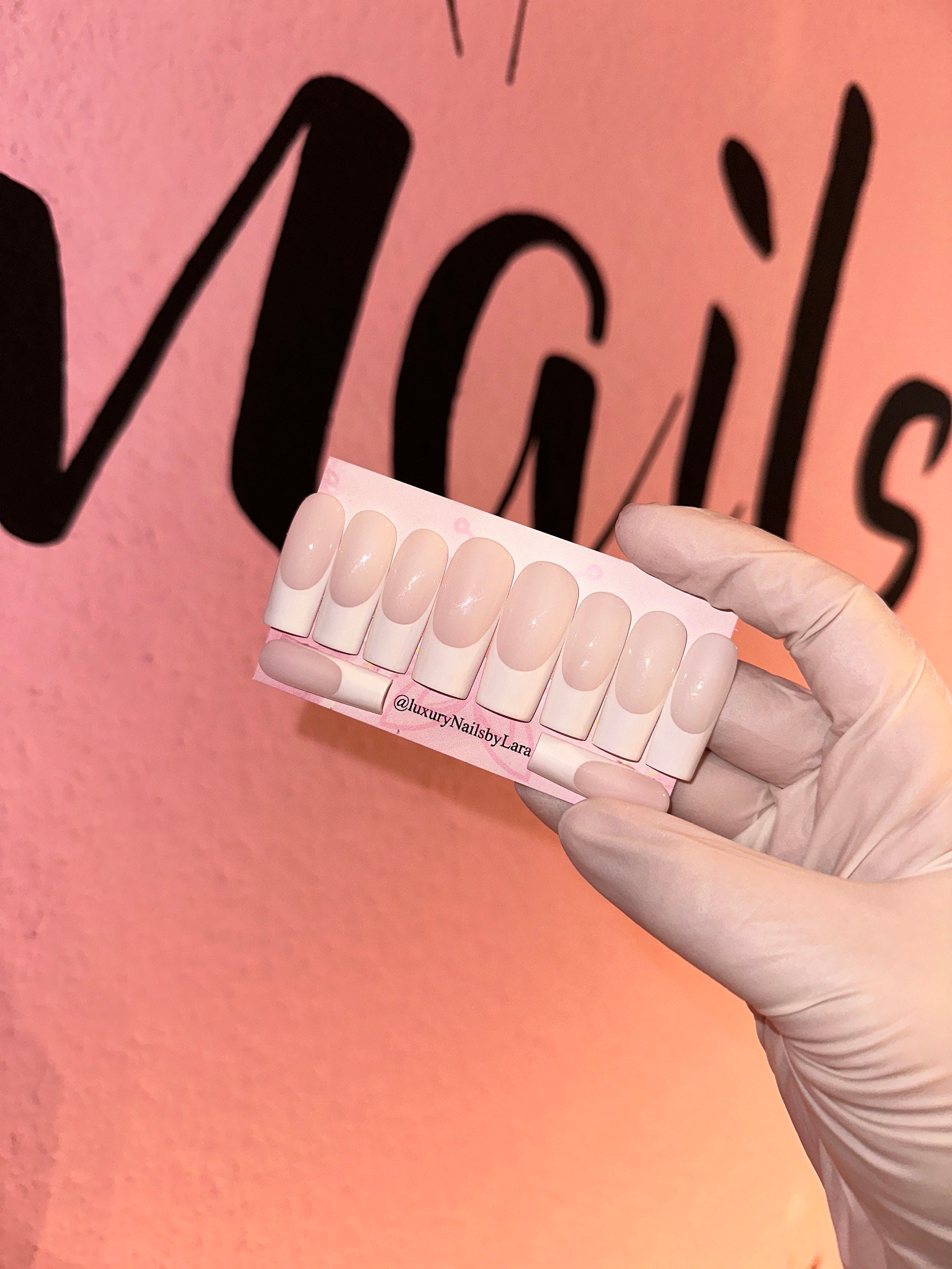 Press on Nails (White Dream) 10 Stück