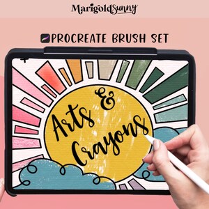 Procreate Arts & Buntstifte Pinsel Set