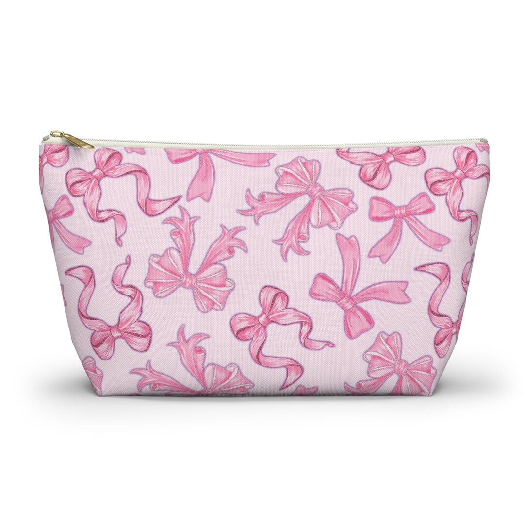 Nikara Knot Bow Brush Case Pl-Pink