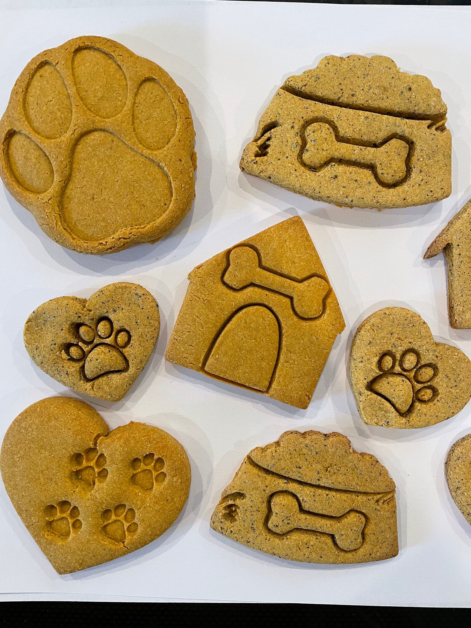 Specialty Shapes Homemade Dog Treats Glutenfree Dog Cookies Etsy