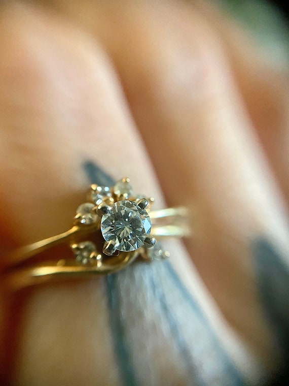 Vintage antique wedding ring - image 3
