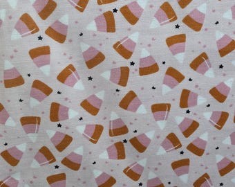 Candy Corn White - Hey Pumpkin line by Riley Blake -  by the yard
