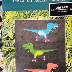 DINORAMA paper pattern by Art East Quilting Co.
