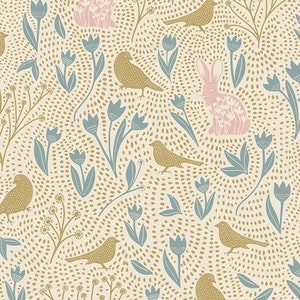 Art Gallery Fabrics Spring Equinox line - Nesting Season Day