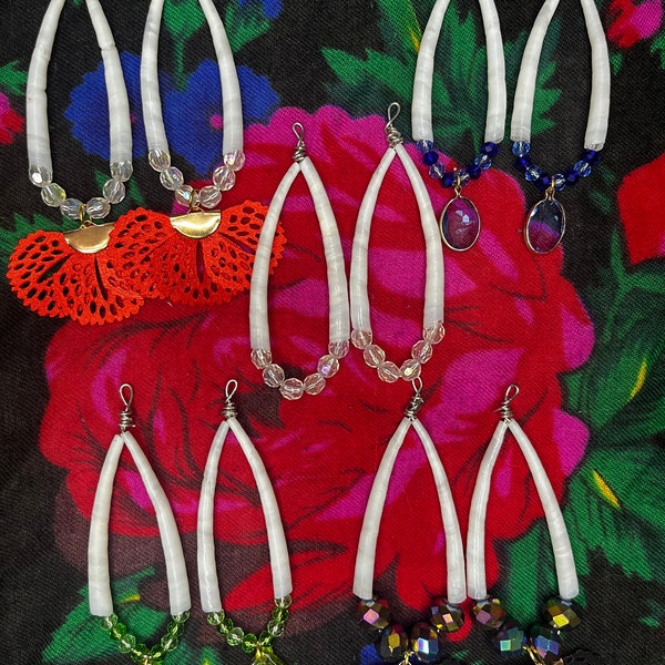 Indigenous Dentalium Shell Earrings