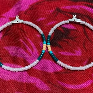 Indigenous-Made Beaded Hoops