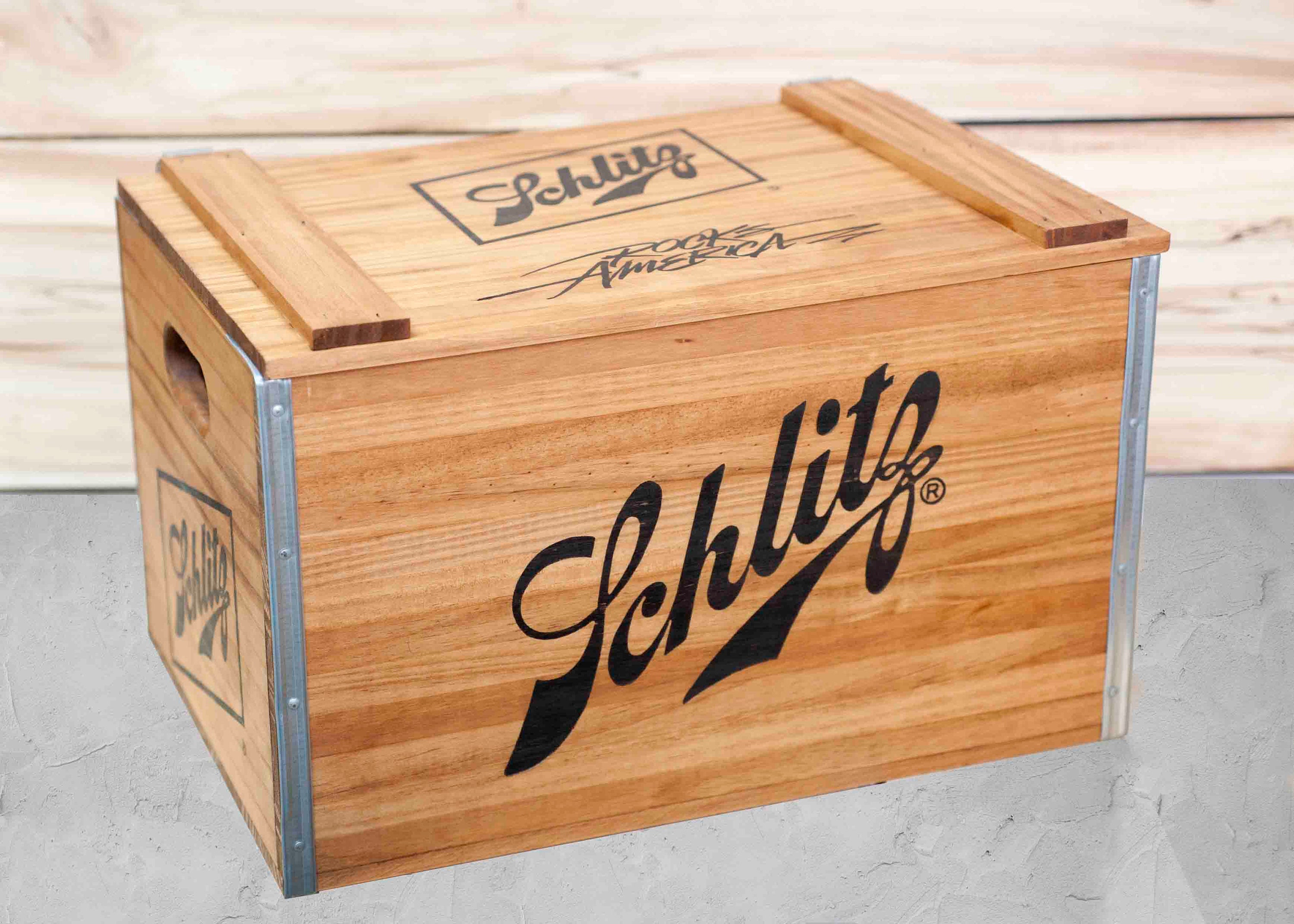 | De caisse Bière Schlitz